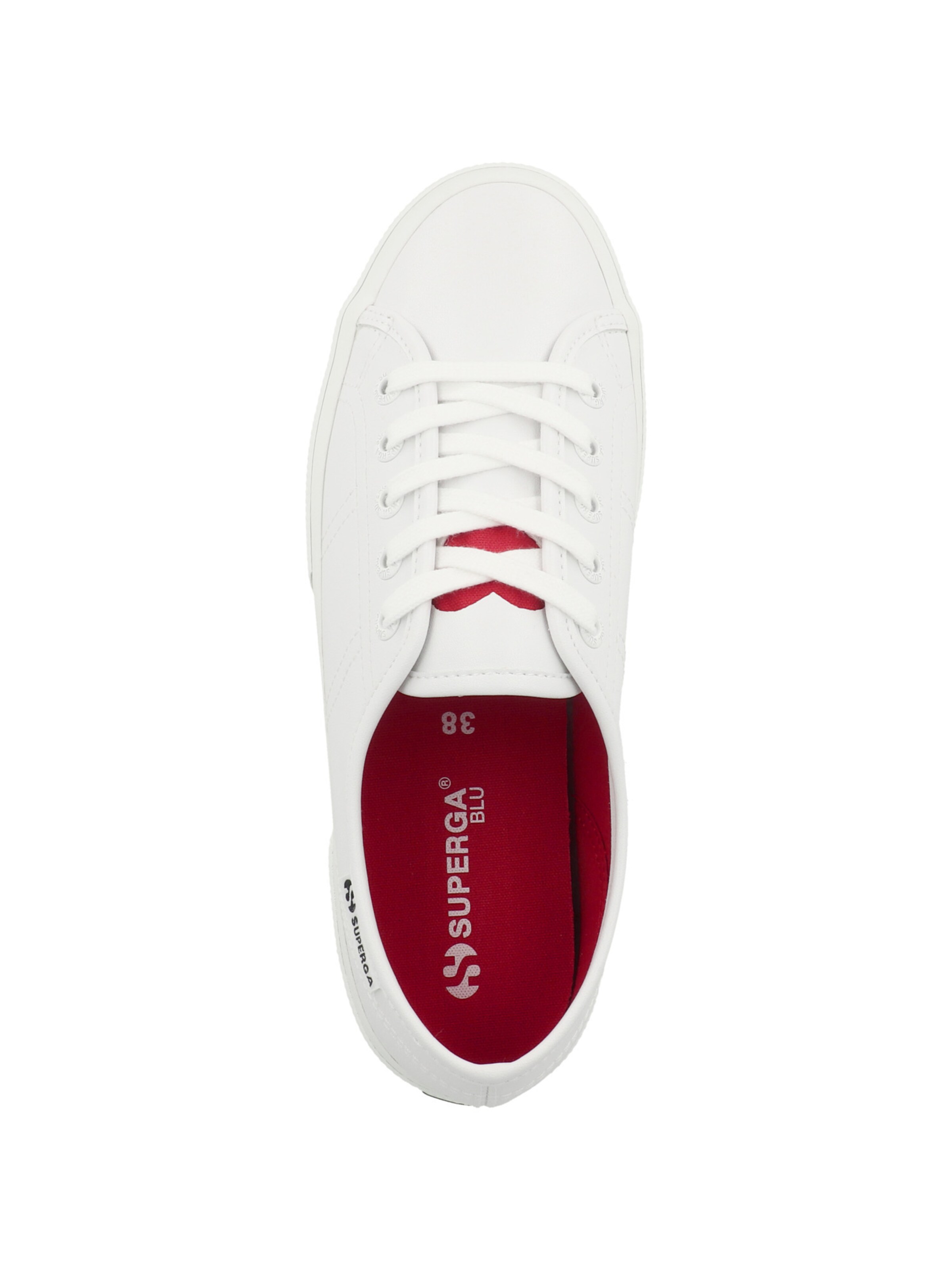 Baskets basses SUPERGA en blanc