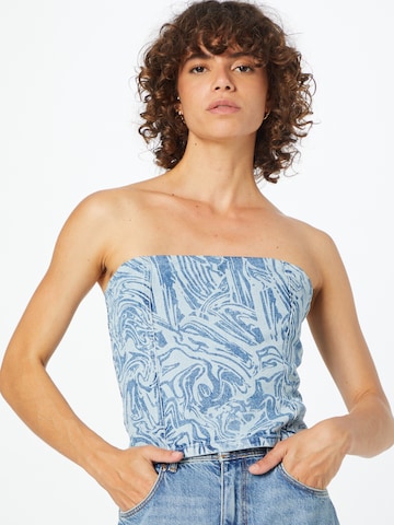 Haut 'Esther' VERO MODA en bleu : devant