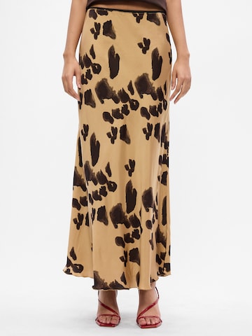 MSCH COPENHAGEN Skirt 'Clarette Irida' in Brown: front