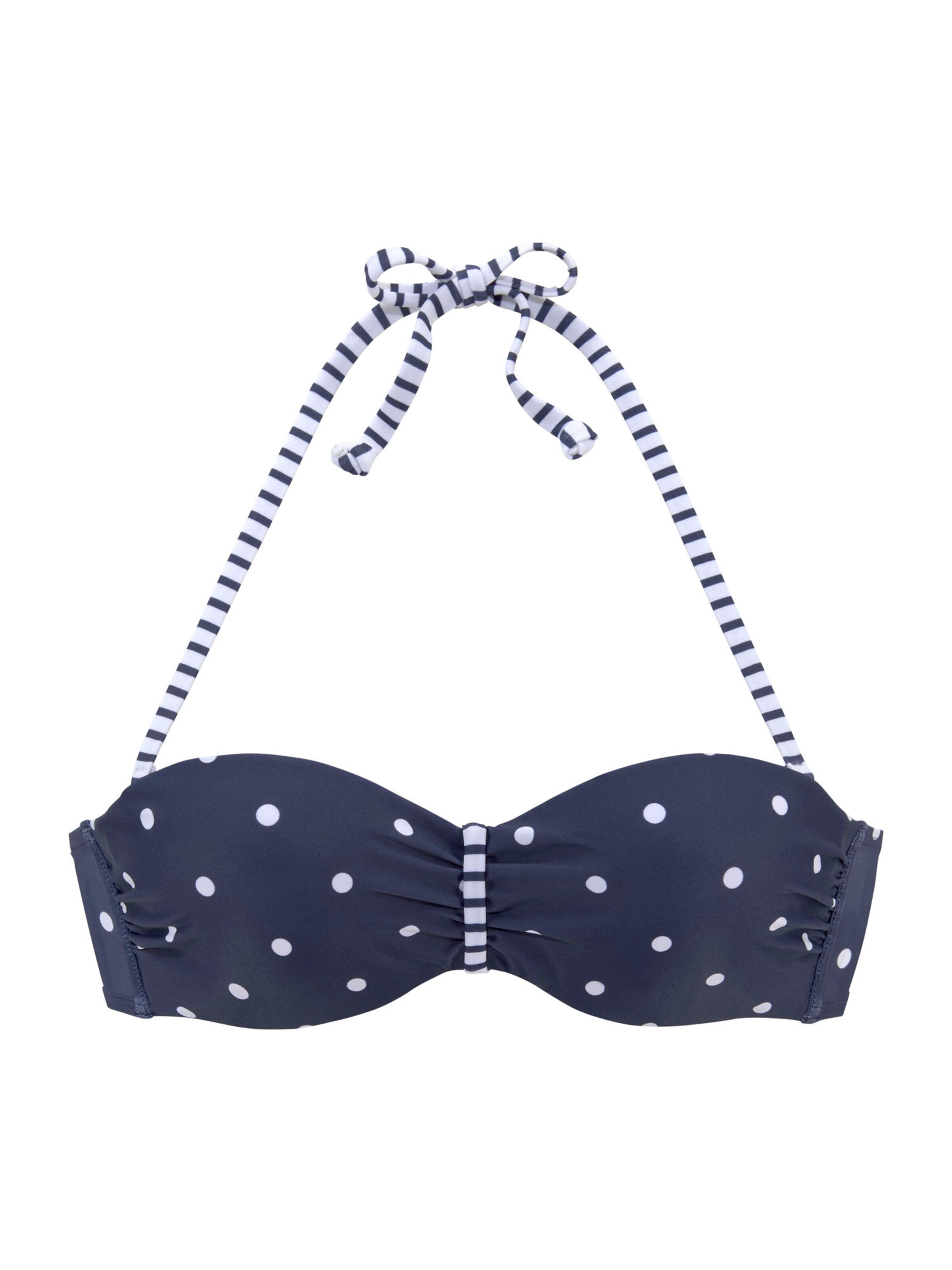 s.Oliver Τοπ μπικίνι 'Audrey' σε μπλε: μπροστά