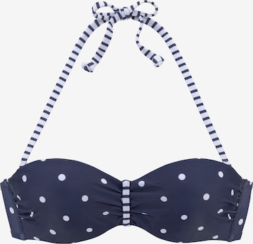 s.Oliver Bikini top 'Audrey' in Blue: front