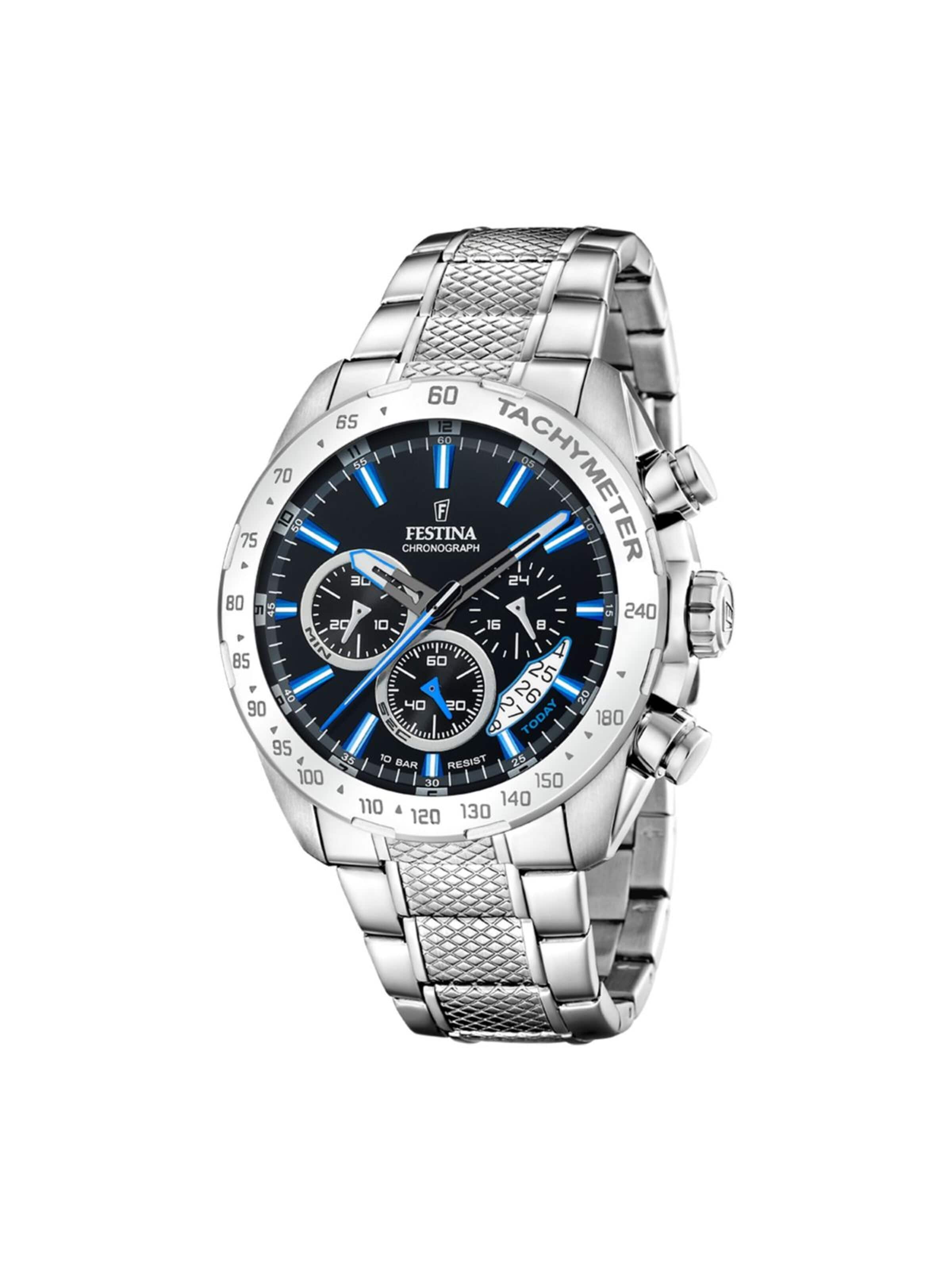 Montre à affichage analogique 'Timeless' FESTINA en noir : devant