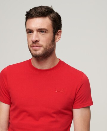 Superdry Shirt 'Essential' in Rot