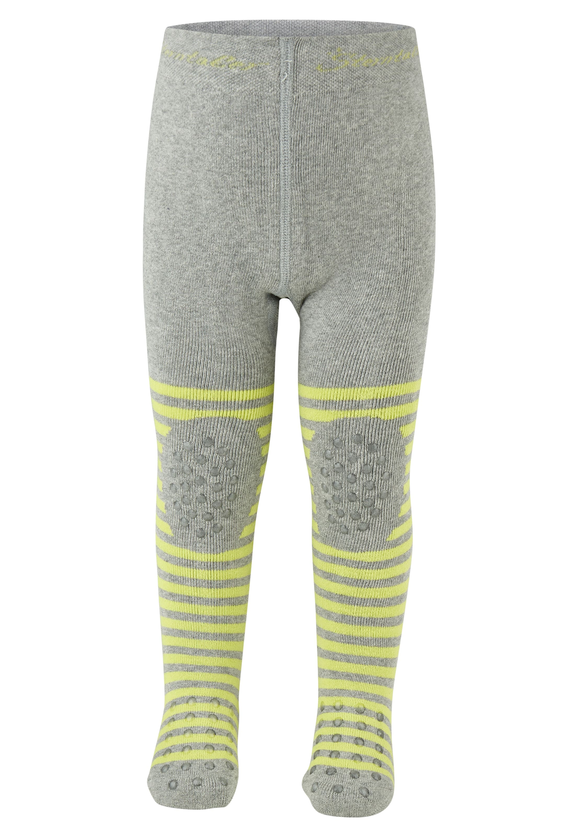 STERNTALER Tights 'Roboter' in Grey: front