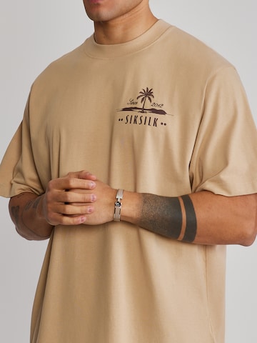 SikSilk Shirt in Beige