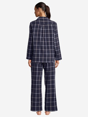 SEIDENSTICKER Pajama 'Classic Flanell' in Blue