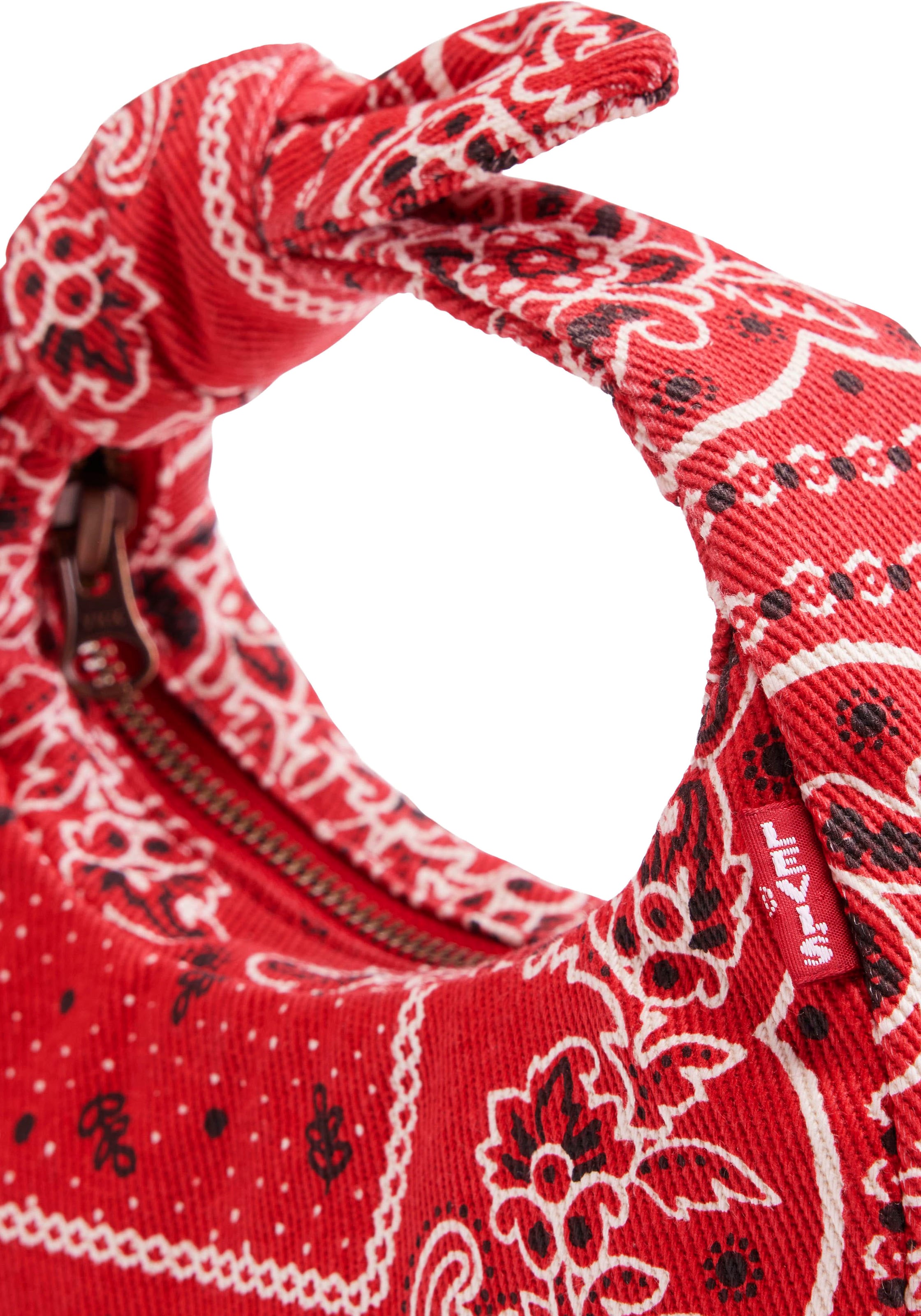 sarkans LEVI'S ® Rokassomiņa 'Baby Brooklyn'