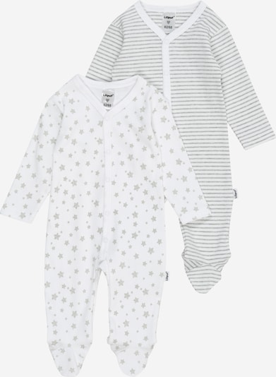 LILIPUT Pijama en gris moteado / blanco, Vista del producto