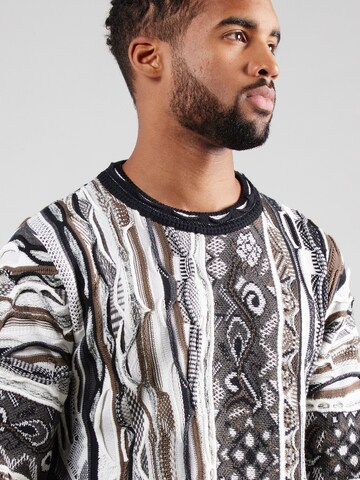 Pull-over Carlo Colucci en mélange de couleurs