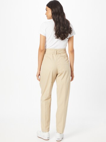 Loosefit Pantaloni con pieghe di Polo Ralph Lauren in beige