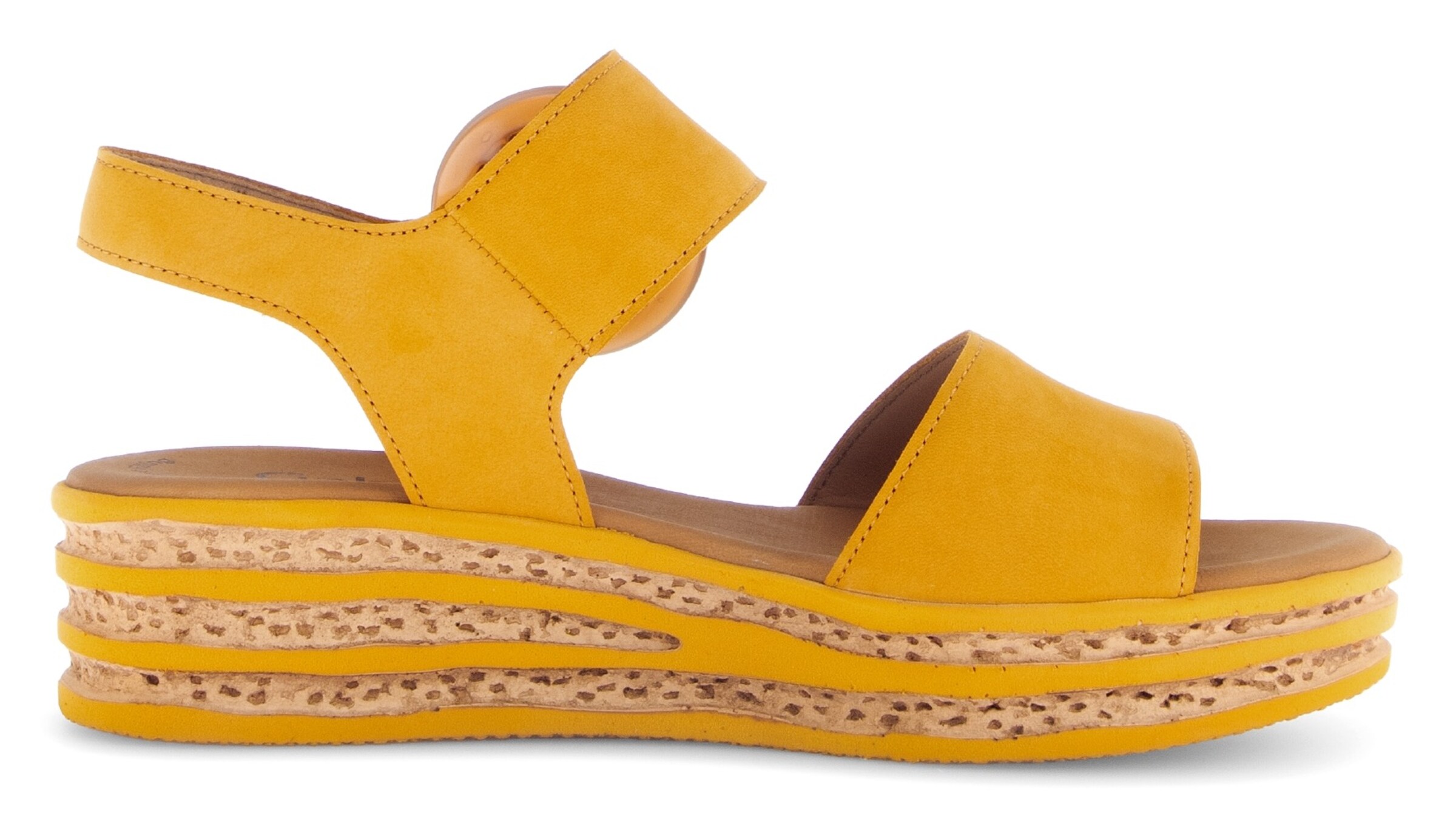 GABOR Sandale in Gelb