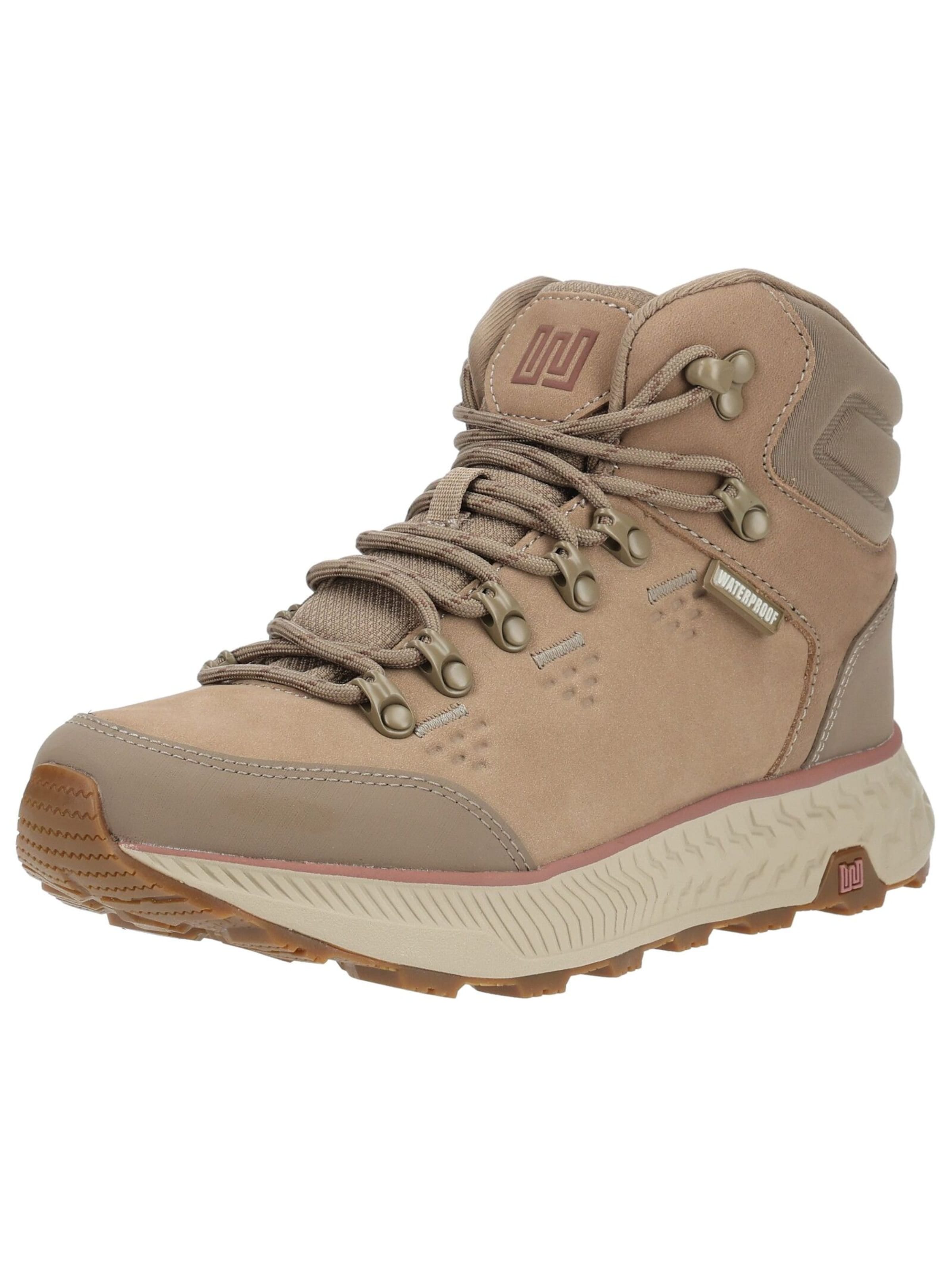Stivaletto stringato di WALDLÄUFER in beige: frontale