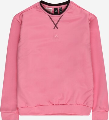 ADIDAS SPORTSWEAR Sport sweatshirt 'All Szn Fleece' i rosa: framsida