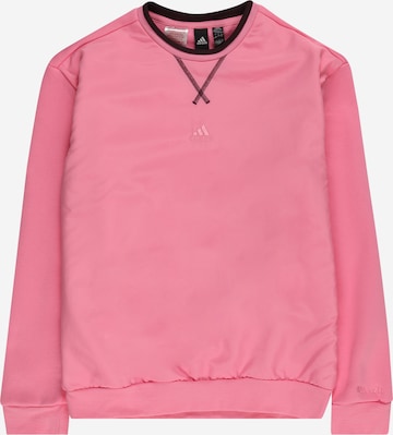 ADIDAS SPORTSWEAR Sportsweatshirt 'All Szn Fleece' in Pink: predná strana