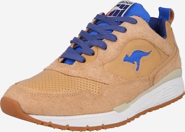 Baskets basses KangaROOS Made in Germany en beige : devant