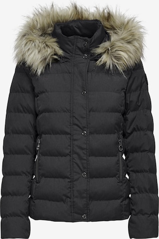 Veste d’hiver 'Luna' ONLY en noir : devant