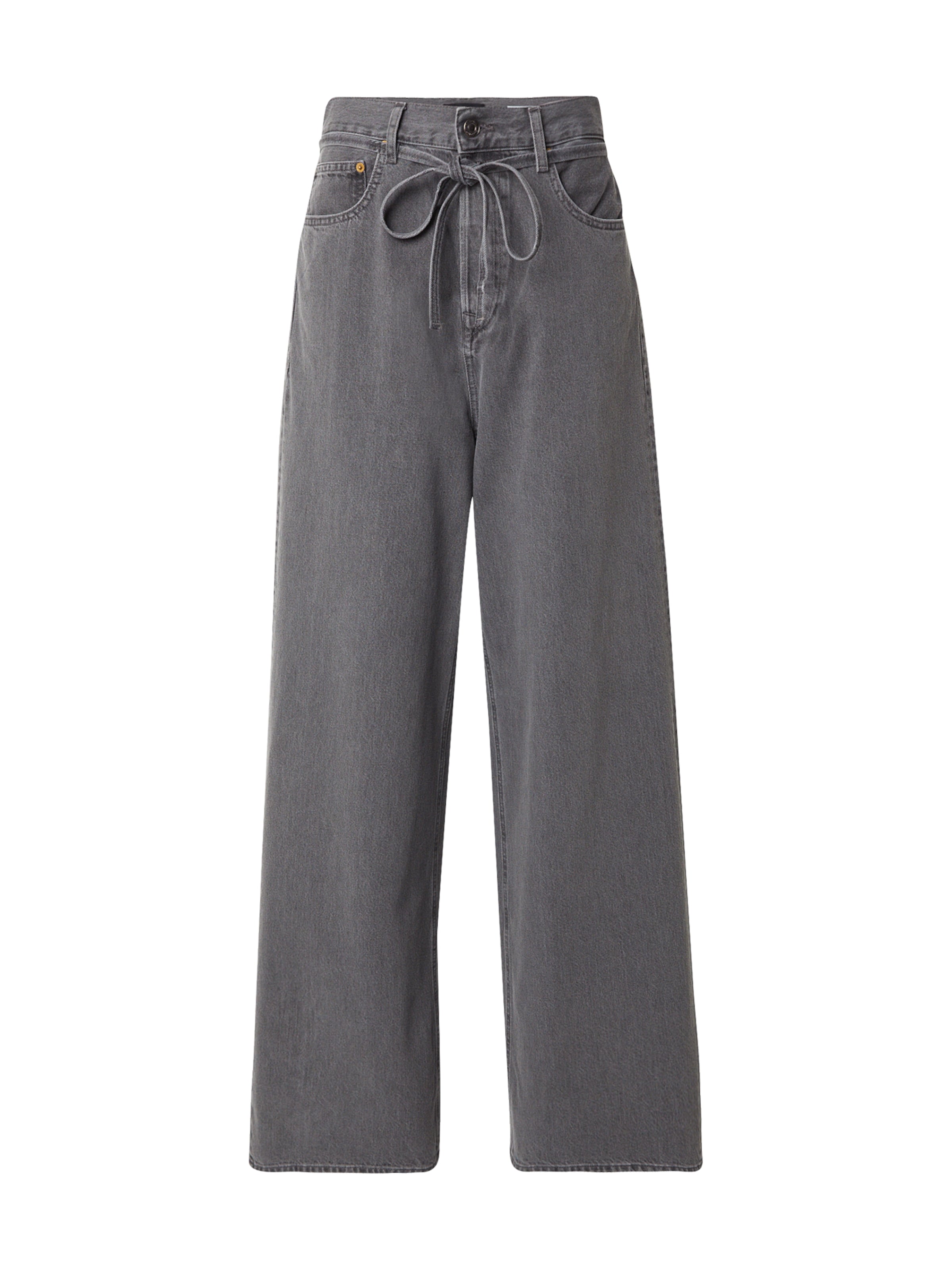 REPLAY Laiad sääred Teksapüksid 'MARGOTT', värv hall: eest vaates