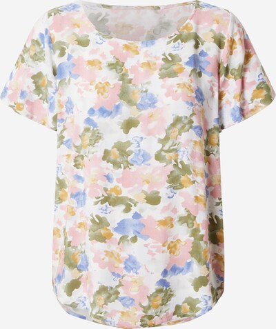 Fransa Bluza u svijetloplava / kaki / roza / rosé, Pregled proizvoda