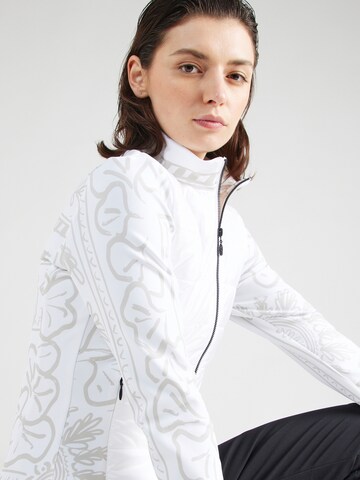 Sportalm Kitzbühel Zip-Up Hoodie 'Congress' in White