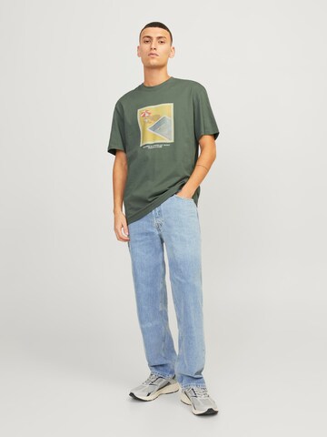 T-Shirt 'Tampa' JACK & JONES en vert
