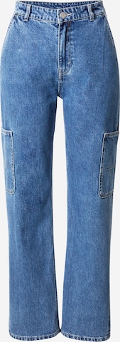 Monki Regular Jeans in Blauw: voorkant