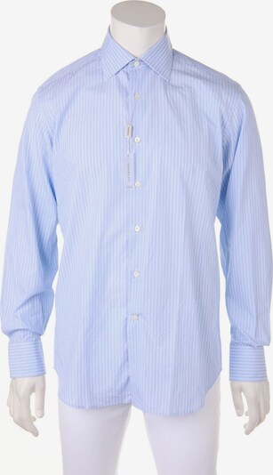 Canali Button Up Shirt in M in Blue / White, Item view