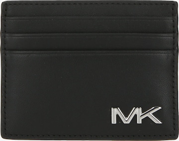 Portamonete di Michael Kors in nero: frontale