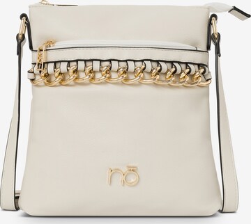 NOBO Crossbody Bag 'Chain' in White: front