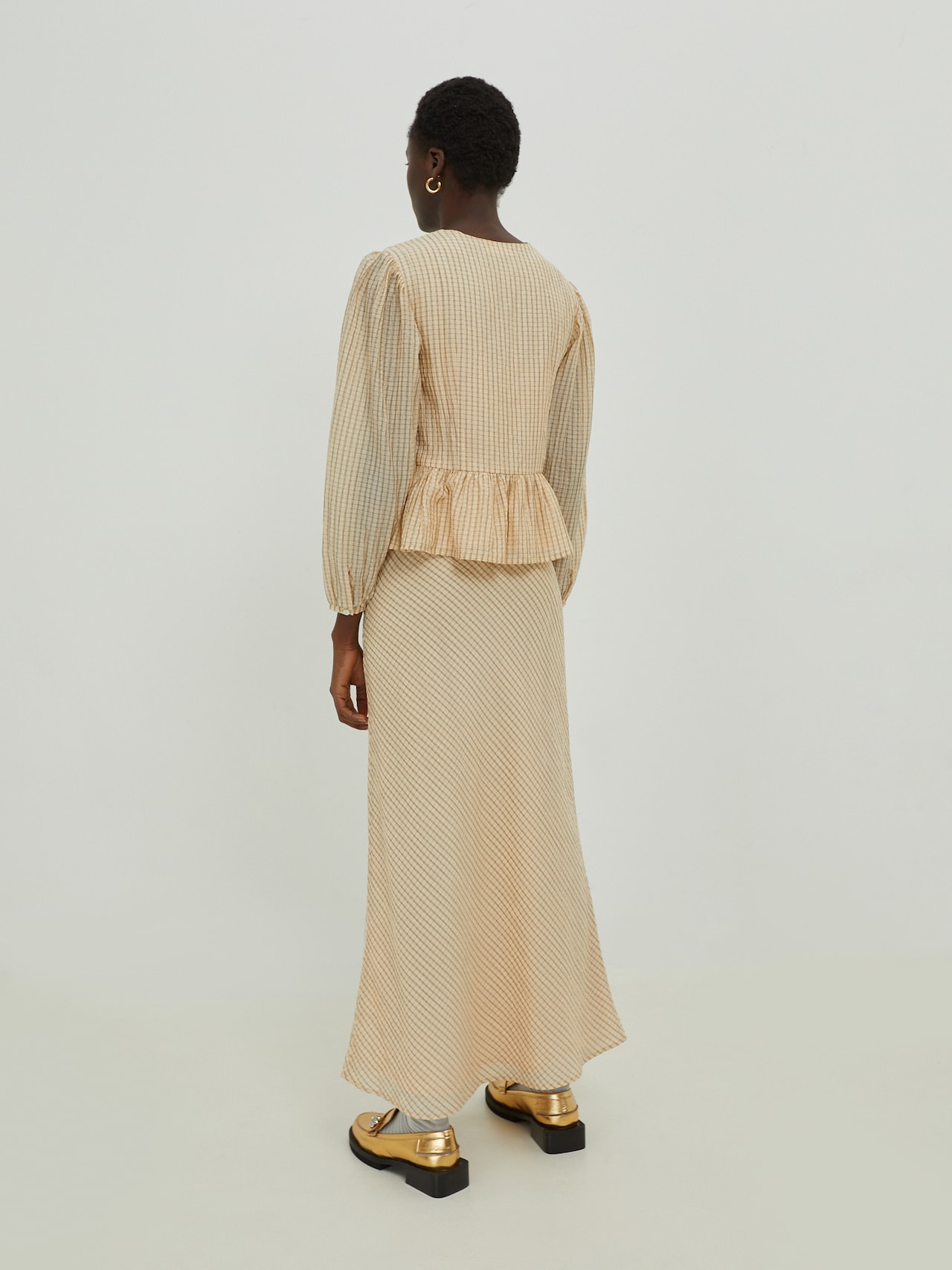 EDITED Bluse 'Nia' beige