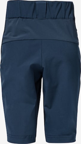 VAUDE Regular Workout Pants 'Moab' in Blue