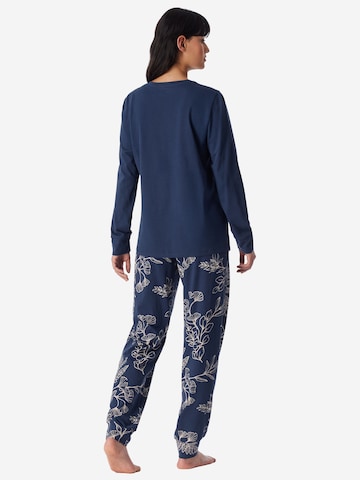 SCHIESSER Schlafanzug ' Comfort Essentials ' in Blau