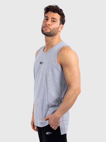 T-Shirt fonctionnel 'Wide' Smilodox en gris