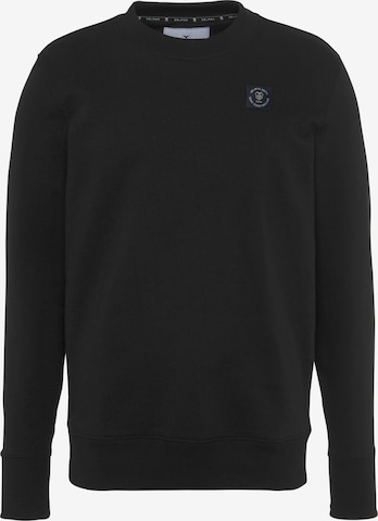 DELMAO Sweatshirt in Schwarz: Vorderseite