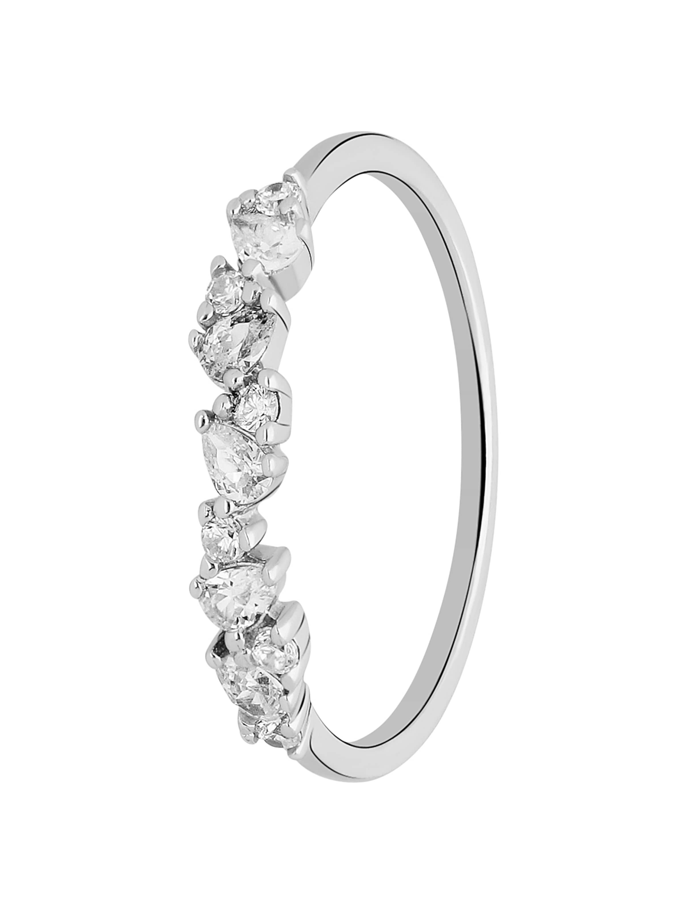 Lucardi Ring in Silver: front