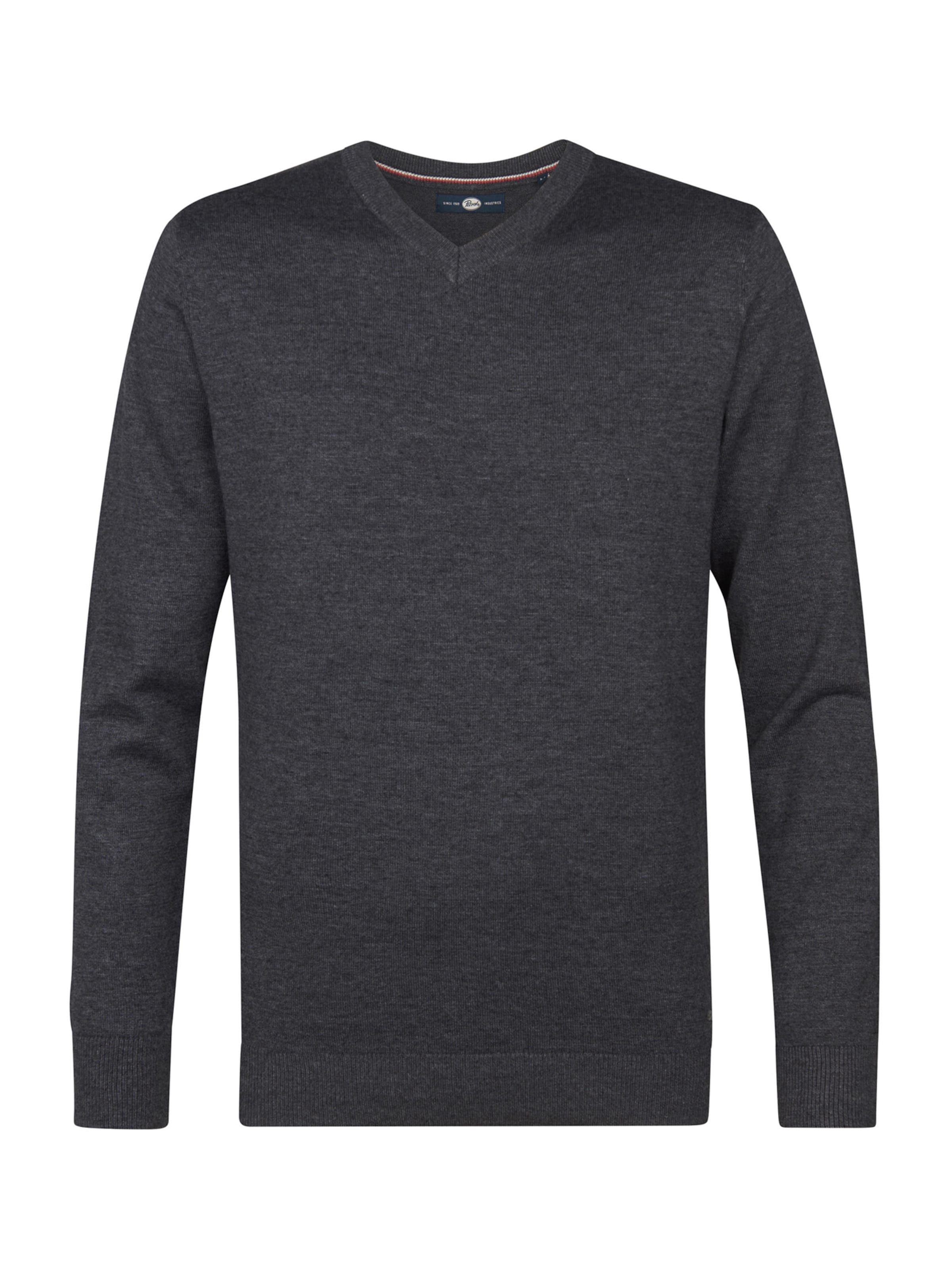 Petrol IndustriesPulover - siva boja: prednji dio