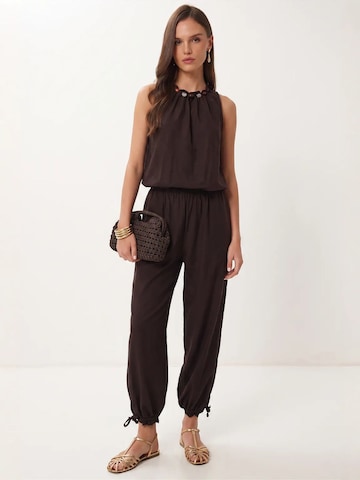 Tenue d'intérieur Happiness İstanbul en marron : devant
