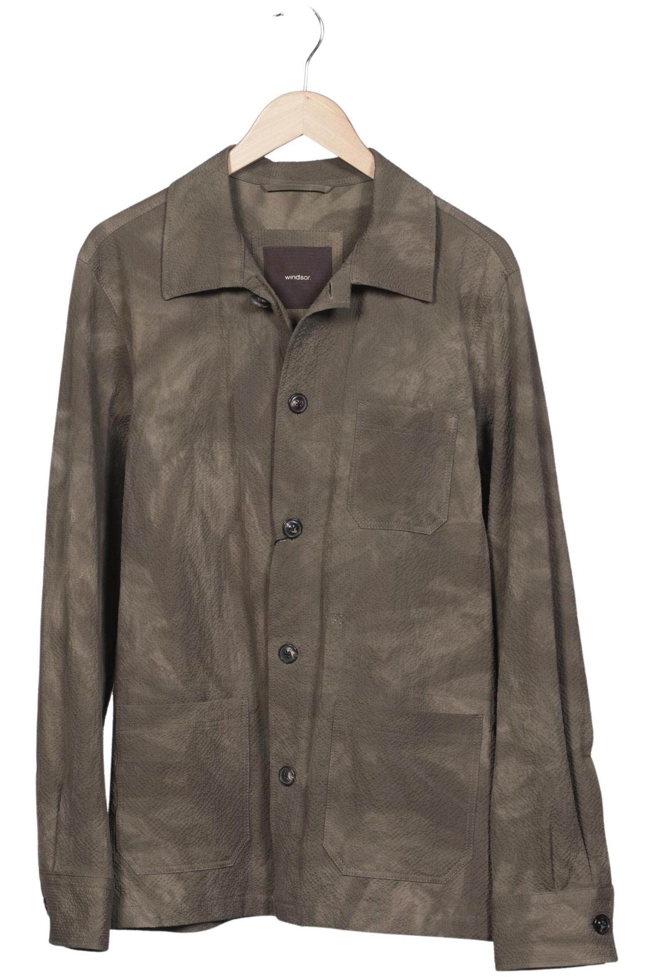 Windsor Jacket & Coat in XXXL in Green: front