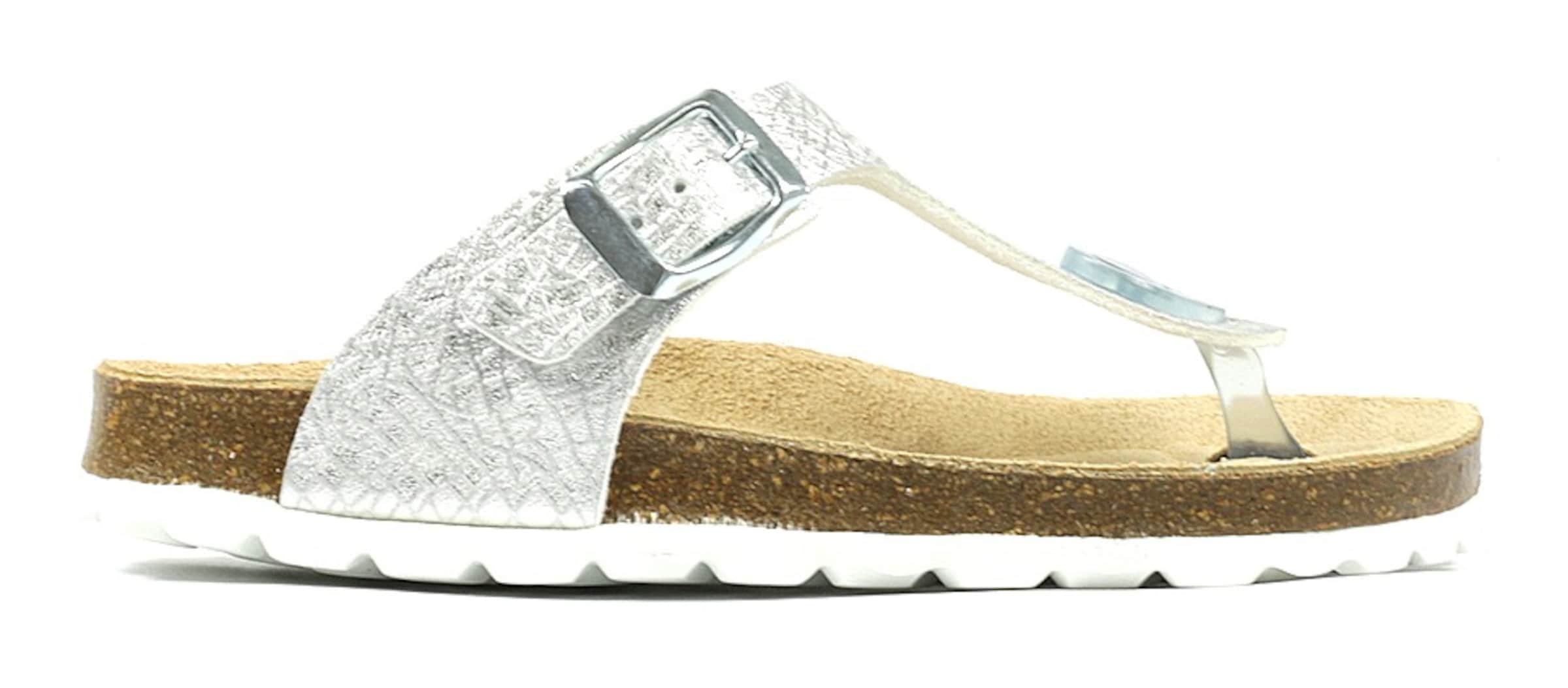 Richter Schuhe Sandalen in Zilver: voorkant