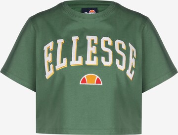 ELLESSE Shirt in Groen: voorkant