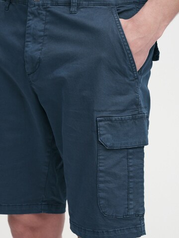 BLEND Regular Cargobroek 'Barni' in Blauw