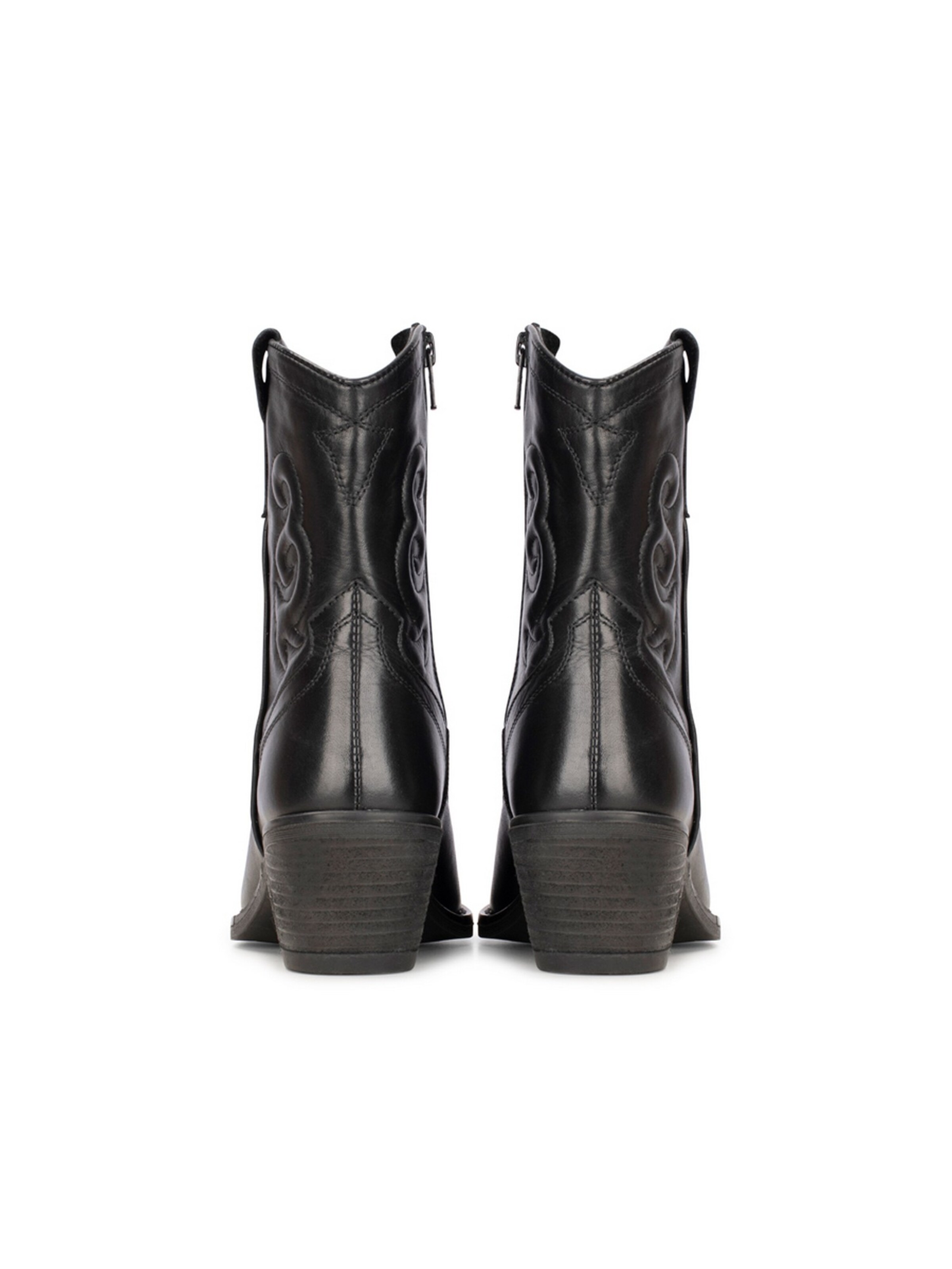 PS Poelman Cowboylaarzen in Zwart