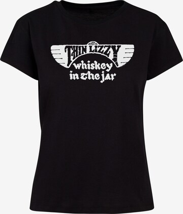 Merchcode Shirt 'Thin Lizzy - Whiskey Amended' in Black: front