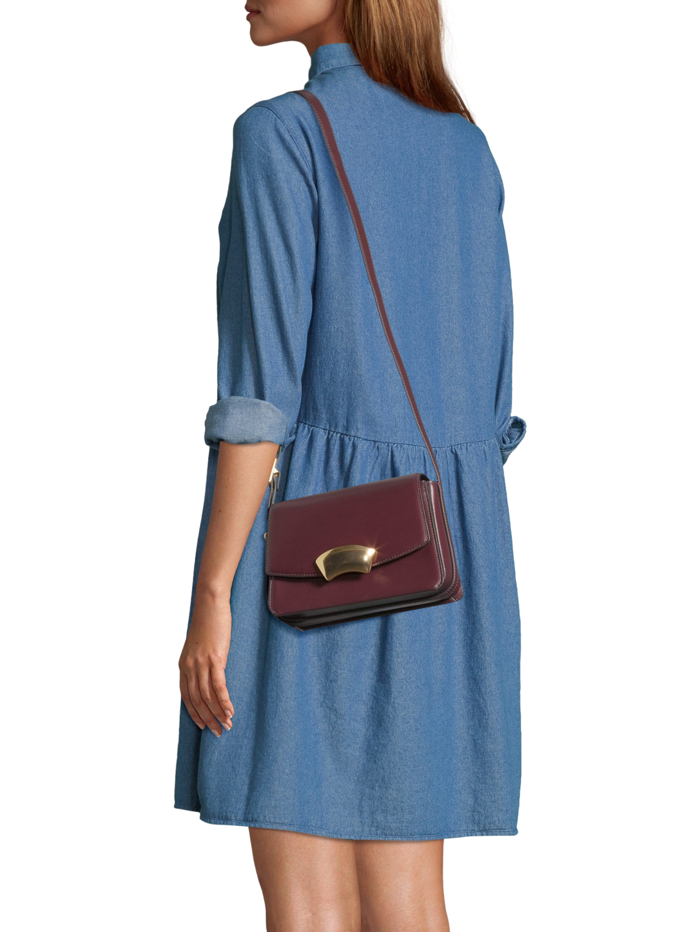 3.1 Phillip Lim Axelremsväska i röd