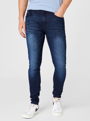 Petrol Industries Slimfit Jeans in Blauw: voorkant