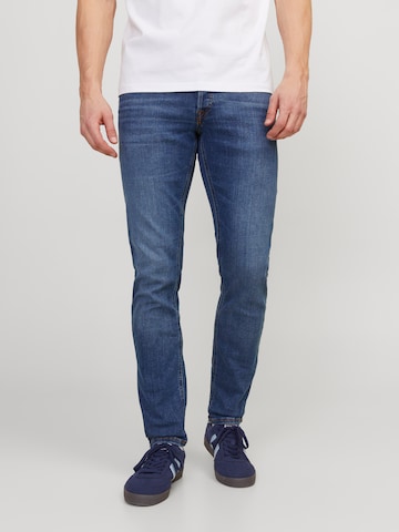 JACK & JONESSlimfit Traperice 'JJIGlenn JJOriginal' - plava boja: prednji dio