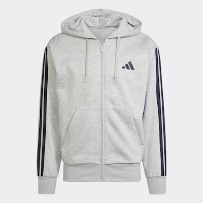 ADIDAS SPORTSWEAR Sudadera con cremallera deportiva en marino / gris moteado, Vista del producto