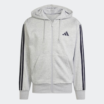 ADIDAS SPORTSWEAR Urheilullinen collegetakki värissä harmaa: etupuoli