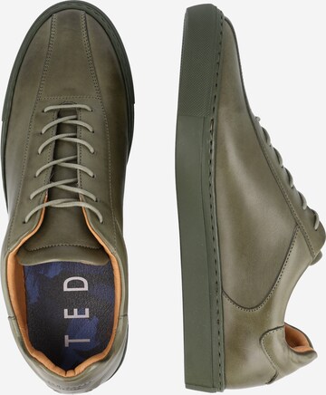 Ted Baker - Calzado deportivo con cordones 'Sontim' en verde