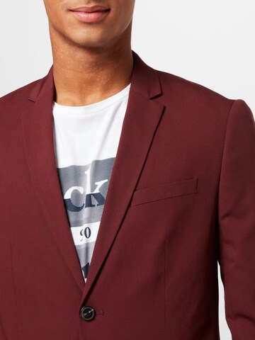 JACK & JONES Slimfit Anzug in Rot