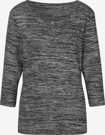 LASCANA Shirt in Schwarz: predná strana